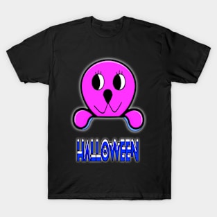 Cute & Funny Halloween Monster Design 🎃👻😄 T-Shirt